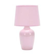 Abajur Cerâmica Pottery 32CM Rosa 15050785 - Taschibra