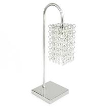 Abajur Clearcrillic Cristal Acrílico Quadrado Escovado Abajur Clearcrillic Cristal Acrílico Quadrado Escovado