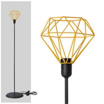 Abajur Coluna Diamante - Amarelo Abajur Coluna Diamante - Amarelo