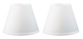 Abajur Cônico Urbanest Hardback 13 x 23 x 18 cm Branco Off-White