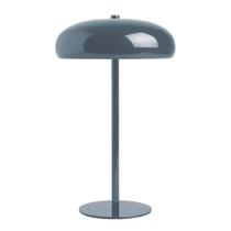 Abajur Coque Cinza (D)25cm (A)40cm Cogumelo COQ1AB01CZ025 BELLA ILUMINAÇÃO
