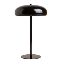 Abajur Coque Preto (D)25cm (A)40cm Cogumelo COQ1AB01PT025 BELLA ILUMINAÇÃO