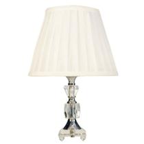 Abajur Cristal Mesa Quarto Sala Decoração 37cm Abajur Cristal Mesa Quarto Sala Decoração 37cm