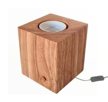 Abajur Cube Madeira Quarto Mesa De Cabeceira De Cama Abajur Cube Madeira Quarto Mesa De Cabeceira De Cama