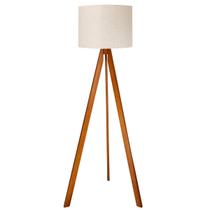 Abajur De Chão Luminária De Piso C/Cupula D Tecido Elegante