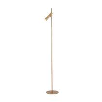 Abajur de Coluna Clus Led Bivolt Dourado Nordecor Iluminação