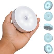 Abajur De LED Portátil Recarregável USB Luz Quente e Suave Ideal Para Quarto e Escritório