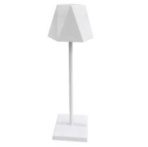 Abajur de Mesa 38 cm bateria Branca 6 W Candida