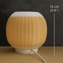 Abajur De Mesa e Cabeceira Com Lâmpada Led Para Quarto Lindíssima 15cm altura Exclusiva