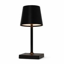 Abajur de Mesa em Plastico ABS com Base em Ferro Ideal para Quarto Sala Escritorio e Decoracao Moderna