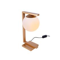 Abajur De Mesa Escrivaninha Decoração Quarto Escritório Industrial Moderno Cúpula Vidro Havana Biv