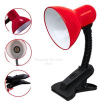 Abajur De Mesa Luminária Com Garra Articulável