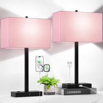 Abajur de Mesa Lynnoland 53 cm Kit com 2 USB A+C e Tomada AC Abajur de Mesa Lynnoland 53 cm Kit com 2 USB A+C e Tomada AC