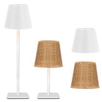 Abajur de Mesa Mr. White à Prova dÁgua, Sem Fio, Recarregável, Kit com 2