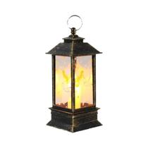 Abajur de Natal com Boneco de Neve - Decoração de Mesa