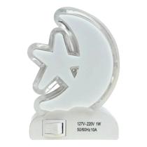 Abajur De Tomada Infantil Led Lua