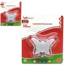 Abajur de Tomada Luminária Led Collor Borboleta Bivolt Abajur de Tomada Luminária Led Collor Borboleta Bivolt
