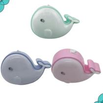 Abajur De Tomada Luz Noturna Baleia Luminária Com Interruptor Abajur De Tomada Luz Noturna Baleia Luminária Com Interruptor