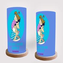 Abajur decorativo Dia dos Pais Modelo 05