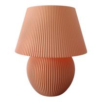 Abajur Decorativo para Cabeceira - Tons Pastéis Luz RGB Cor:Laranja Abajur Decorativo para Cabeceira - Tons Pastéis Luz RGB Cor:Laranja