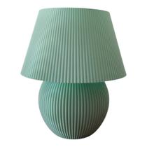 Abajur Decorativo para Cabeceira - Tons Pastéis Luz RGB Cor:Verde Abajur Decorativo para Cabeceira - Tons Pastéis Luz RGB Cor:Verde