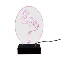 Abajur e Luminária Flamingo LED Rosa Abajur e Luminária Flamingo LED Rosa