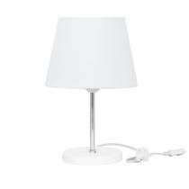 Abajur Eros Dome Branco Base Redonda Branco Abajur Eros Dome Branco Base Redonda Branco