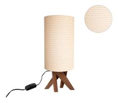 Abajur Escritório Cristal Luminária Cabeceira Casal Cupula