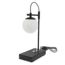 Abajur Estilo Industrial New York Soho Vidro Branco Abajur Estilo Industrial New York Soho Vidro Branco