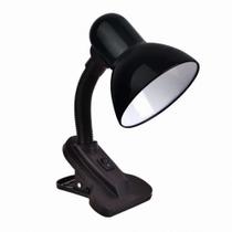 Abajur Estudante Clip Led Preto