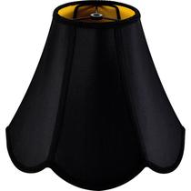 Abajur GO&SO Black Petal Edge 15 cm na parte superior x 33 cm na parte inferior Abajur GO&SO Black Petal Edge 15 cm na parte superior x 33 cm na parte inferior