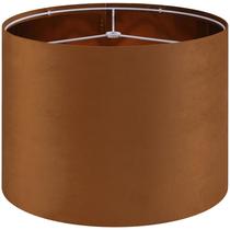 Abajur GO&SO Burnt Orange Velvet 13x13x25cm para lâmpada de mesa