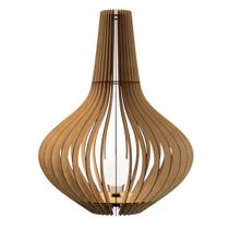 Abajur Grande de Chão BOITUVA MDF Luminária -