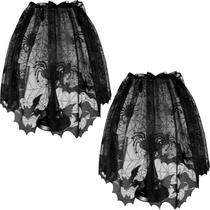 Abajur Halloween Spider Web Topper Boao, 2 peças