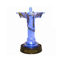 Abajur Imagem Jesus Redentor Luminária Led Acrílico