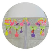 Abajur Infantil Balas Coloridas Luminária Decorar Estrelas