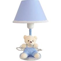 Abajur Infantil Bebê de Mesa Urso Quarto de Criança