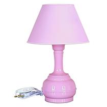 Abajur Infantil Bojudinho Menina Luminária para Quarto de Bebê Cor Rosa
