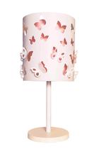 Abajur infantil borboletas duplo -base branca 20x41 - rosa Abajur infantil borboletas duplo -base branca 20x41 - rosa