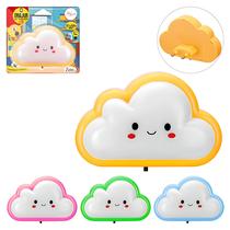 Abajur Infantil De Led de Tomada Bivoult Estampa De Nuvem Abajur Infantil De Led de Tomada Bivoult Estampa De Nuvem