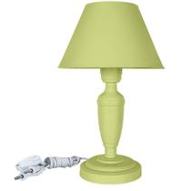 Abajur Infantil Dream Menina Menino Luminária para Quarto de Bebê Amarelo Claro