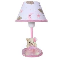 Abajur Infantil Luminaria Para Quarto Bebê Mesa Nuvem Menina