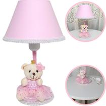 Abajur Infantil Menina Princesa Decoração Quarto Bebê