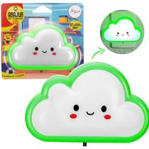 Abajur Infantil Nuvem Menina Luz De Led Tomada Parede - Art House Abajur Infantil Nuvem Menina Luz De Led Tomada Parede - Art House