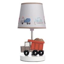 Abajur Infantil Originals Construction Zone Truck - Quarto de Bebê