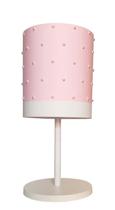 Abajur infantil quarto menina pérolas 20x41