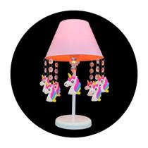 Abajur Infantil Unicórnio Decoração Quarto De Menina Rosa Bebê Luminária de Mesa Decorar Quartinho de Criança Abajur Infantil Unicórnio Decoração Quarto De Menina Rosa Bebê Luminária de Mesa Decorar Quartinho de Criança