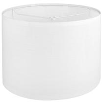 Abajur Koorle White Large Line Tecido 33x33x25cm Abajur Koorle White Large Line Tecido 33x33x25cm