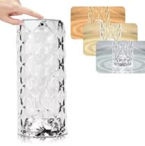 Abajur Led Touch Luminária Cristal Usb 3 Cores Cor Da Cúpula Branco Frio / Branco Quente quente Abajur Led Touch Luminária Cristal Usb 3 Cores Cor Da Cúpula Branco Frio / Branco Quente quente
