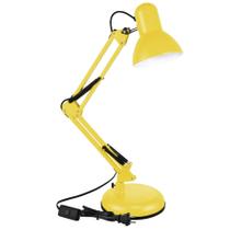 Abajur Luminária Articulada DESK LAMP - AMARELO